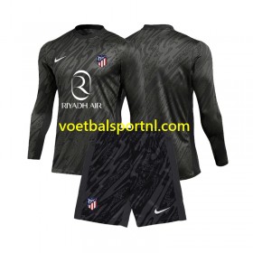 Atlético Madrid Doelman Kind Thuis Tenue 2024-25 L/S